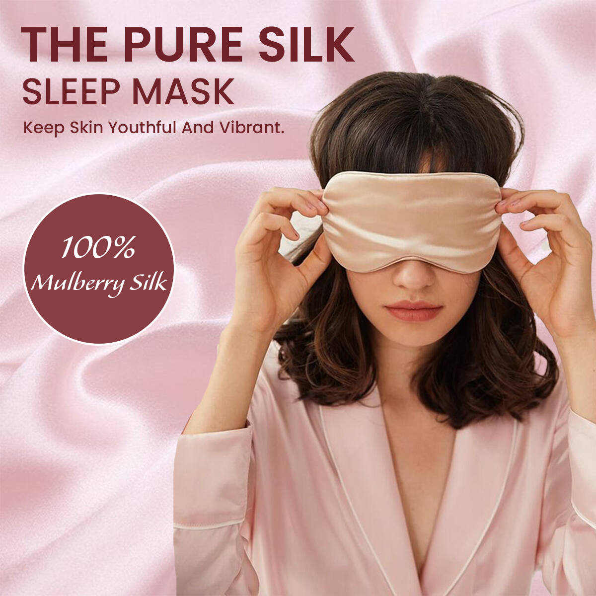 Pure Mulberry Silk Sleepmask